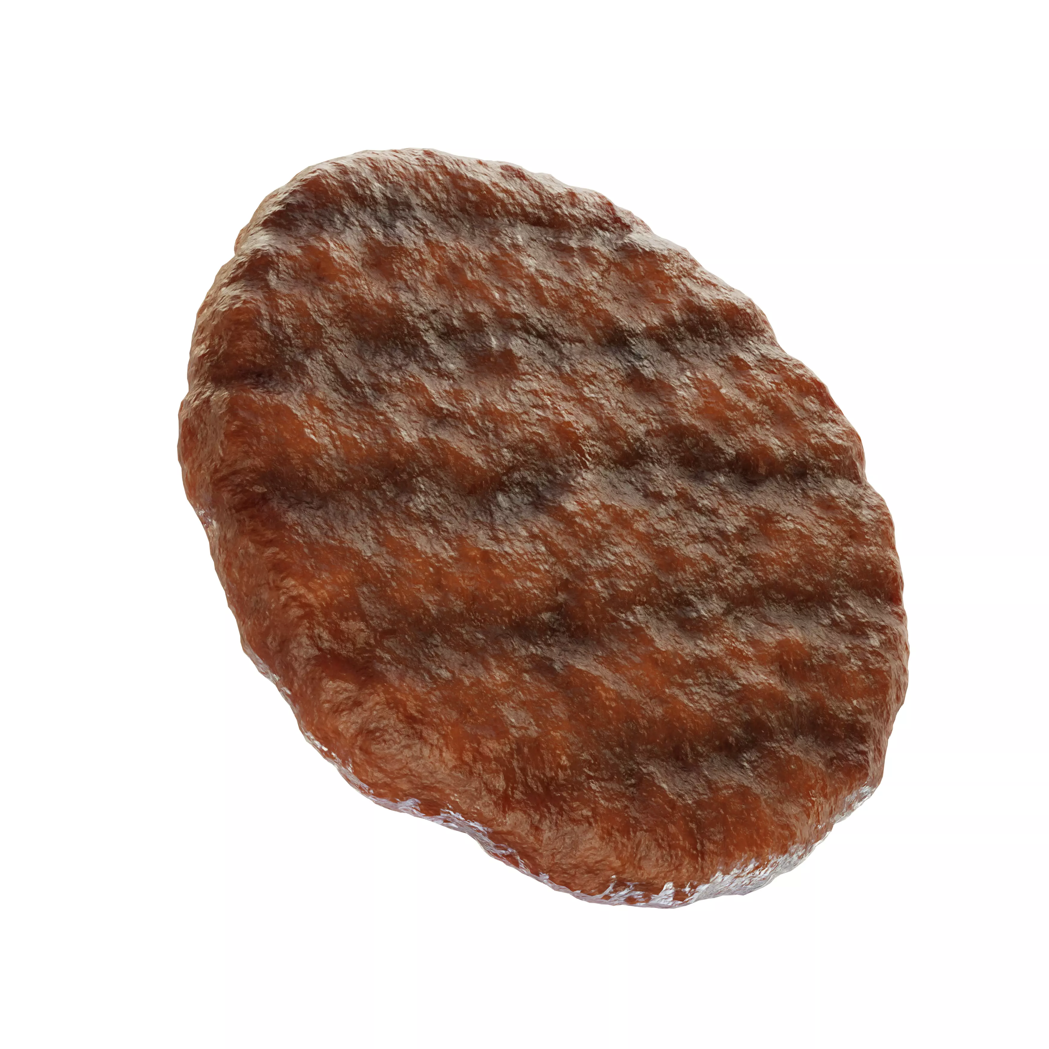 Burger patty 3D model