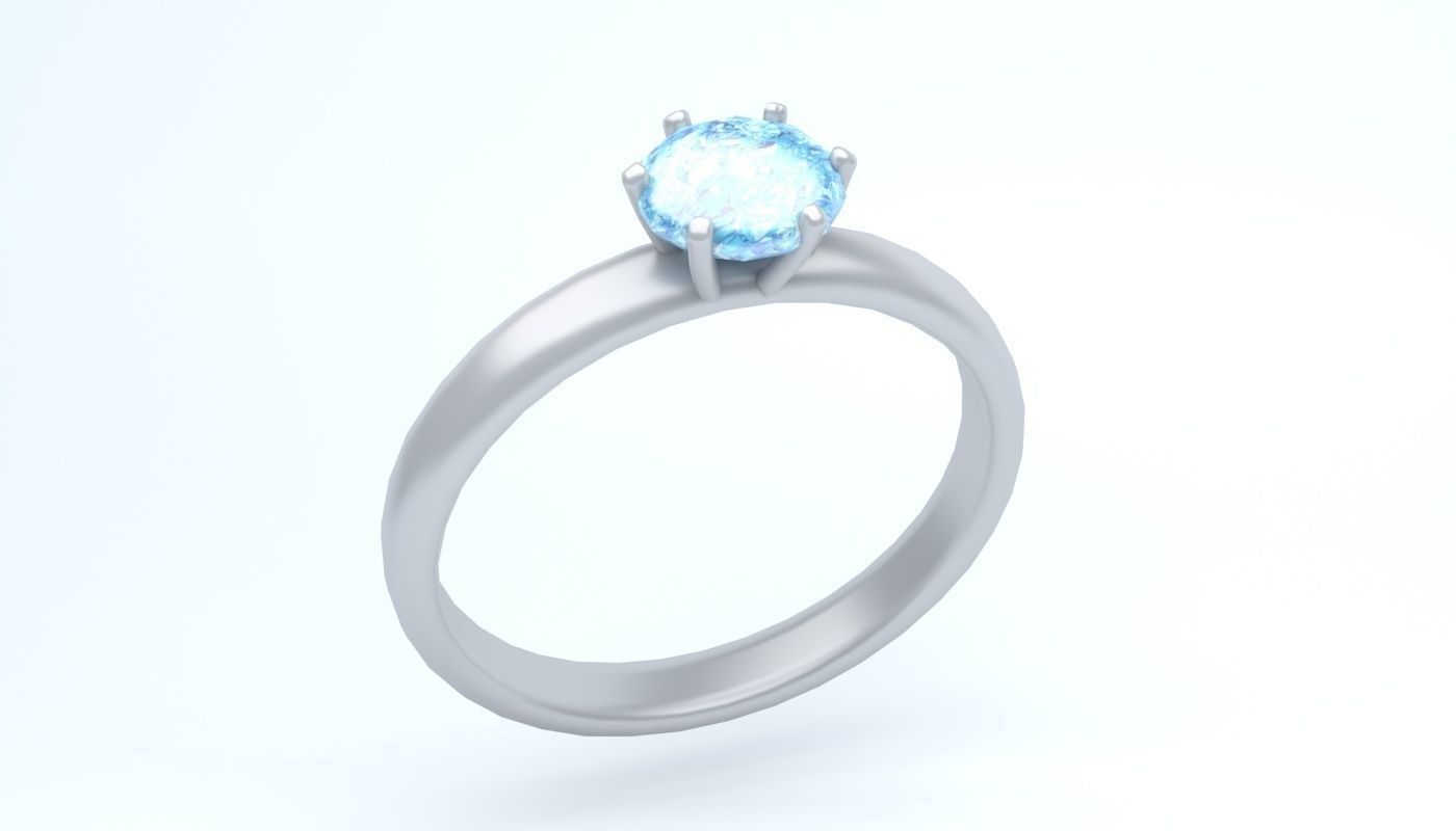 RING icon Low-poly 3D model_1