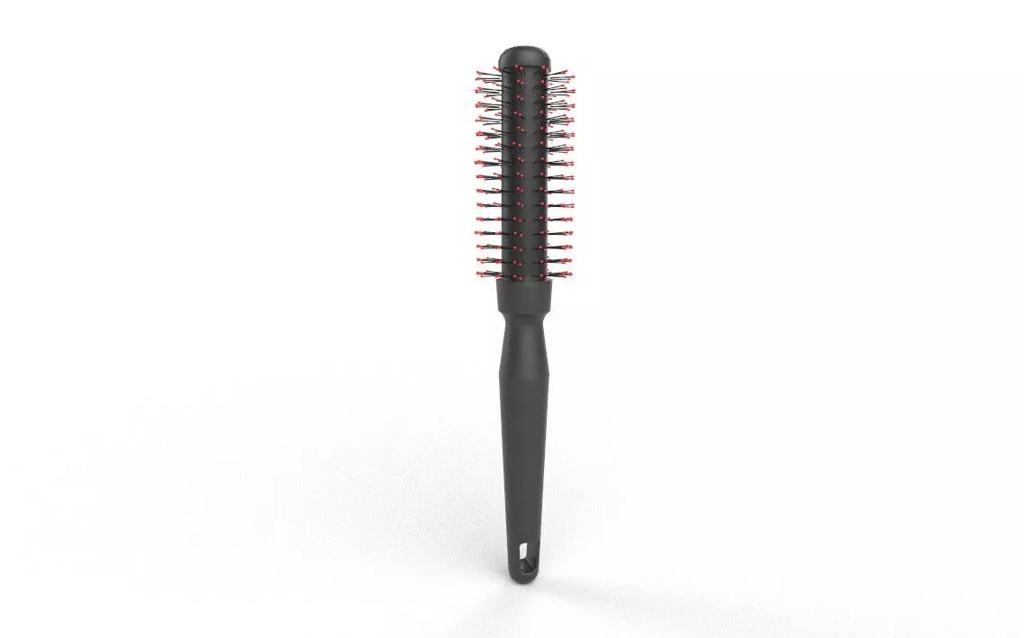 Round Brush M03 Low-poly 3D model