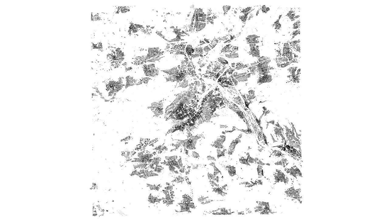 Stuttgart Streets and Buildings 3D model_8