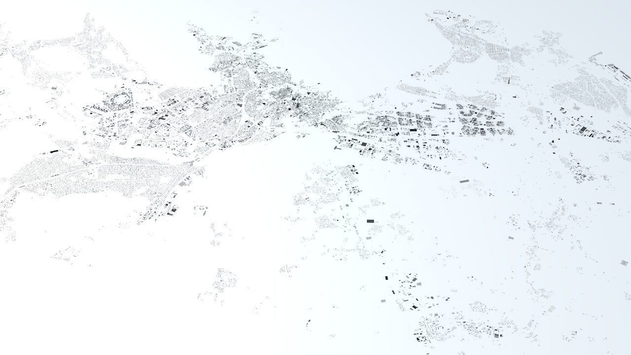 Tallinn Streets and Buildings 3D model_4