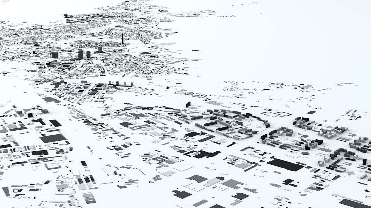 Tallinn Streets and Buildings 3D model_5