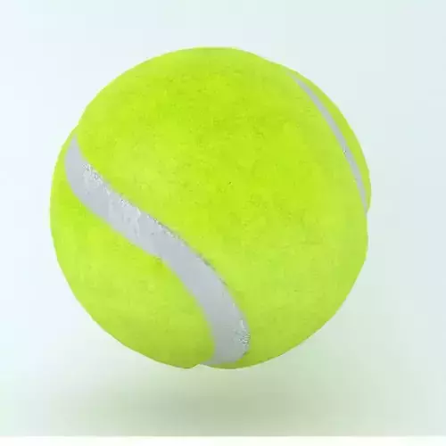 TENNIS BALL  Low-poly 3D model