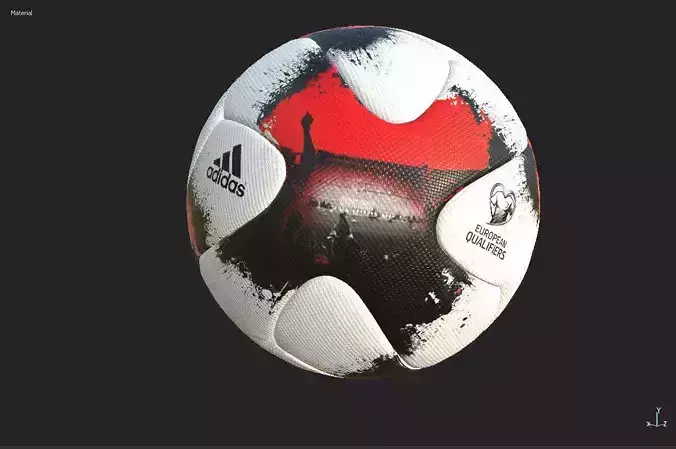 Euro qualifier 2018 official match ball PBR