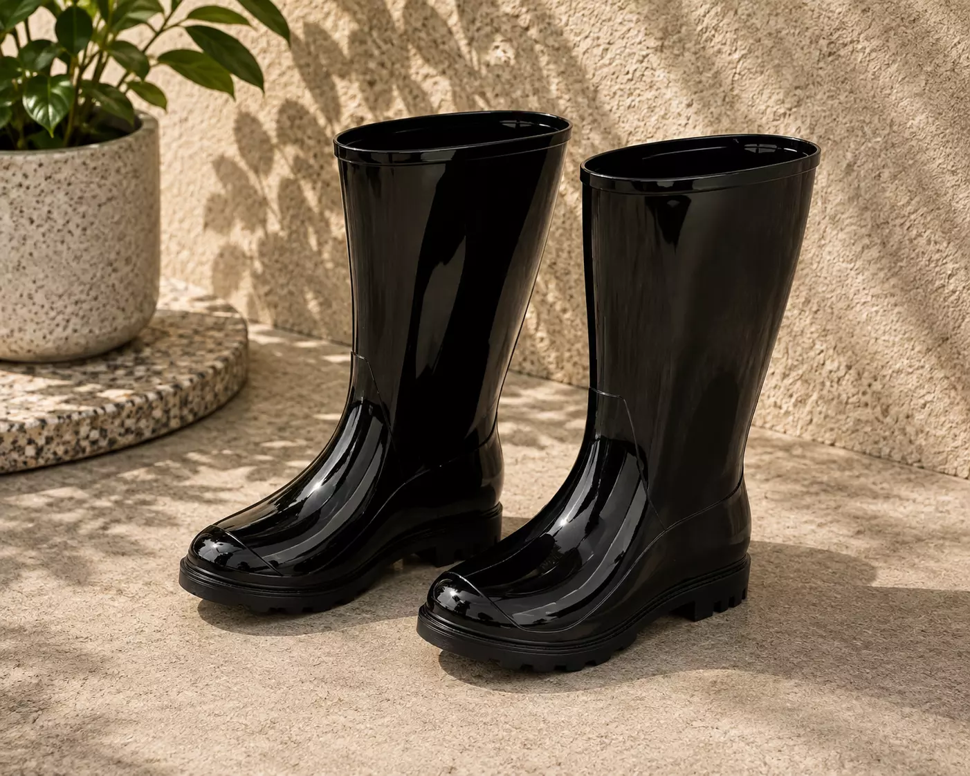 Black Rain Boot 3D model