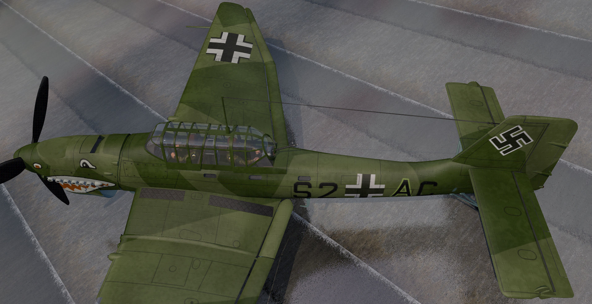 Junkers Ju-87 B-1 3D model_7