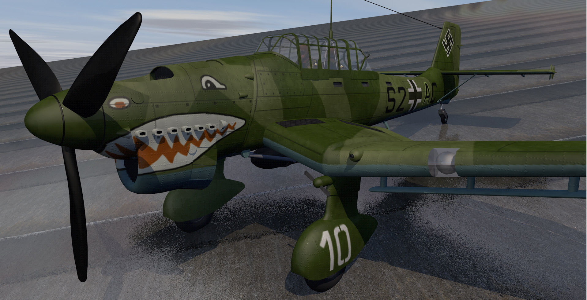 Junkers Ju-87 B-1 3D model_2