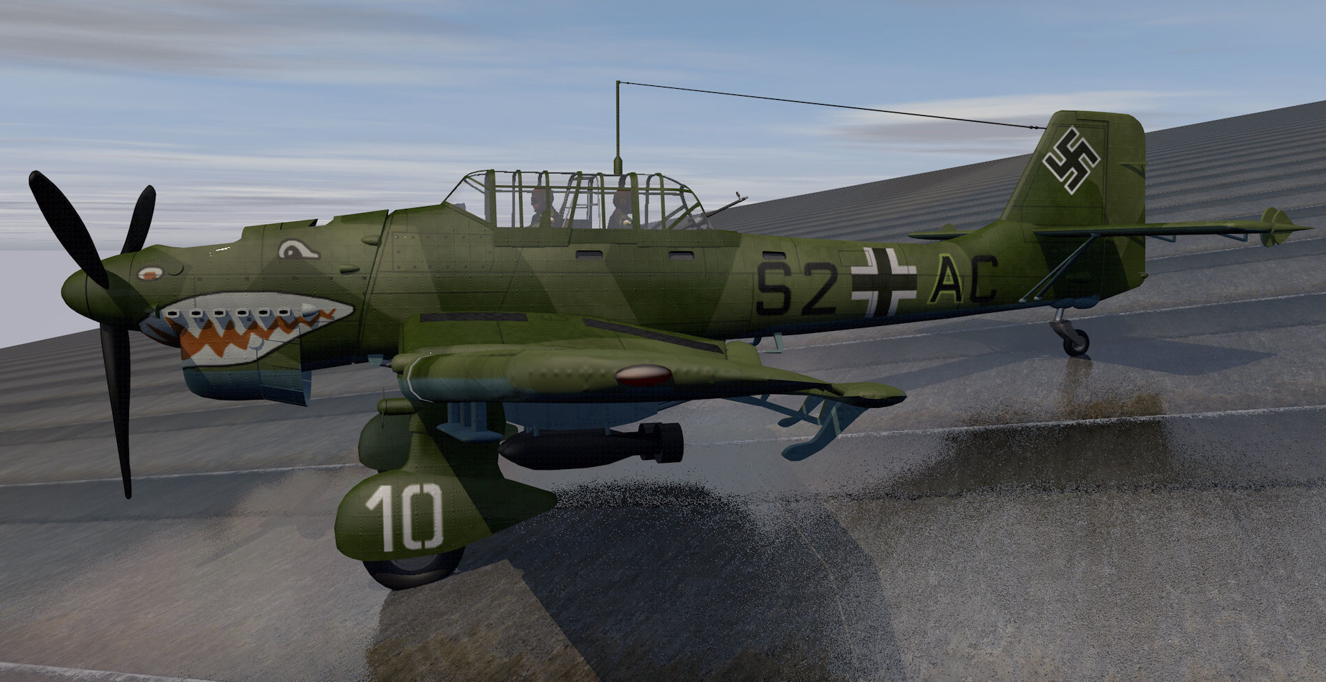 Junkers Ju-87 B-1 3D model_3