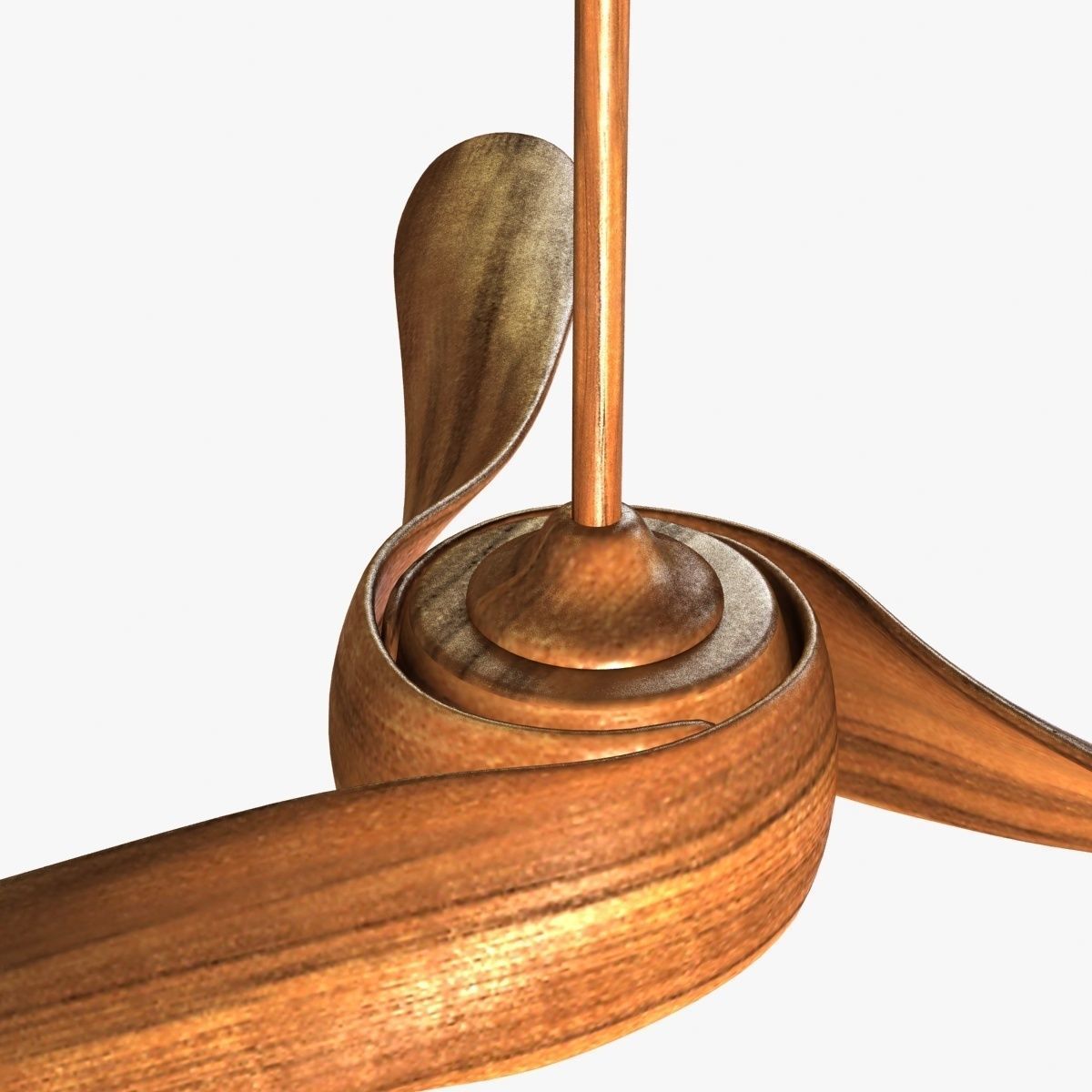 Minka aire 3 Vanes Ceiling Fan  3D model_4