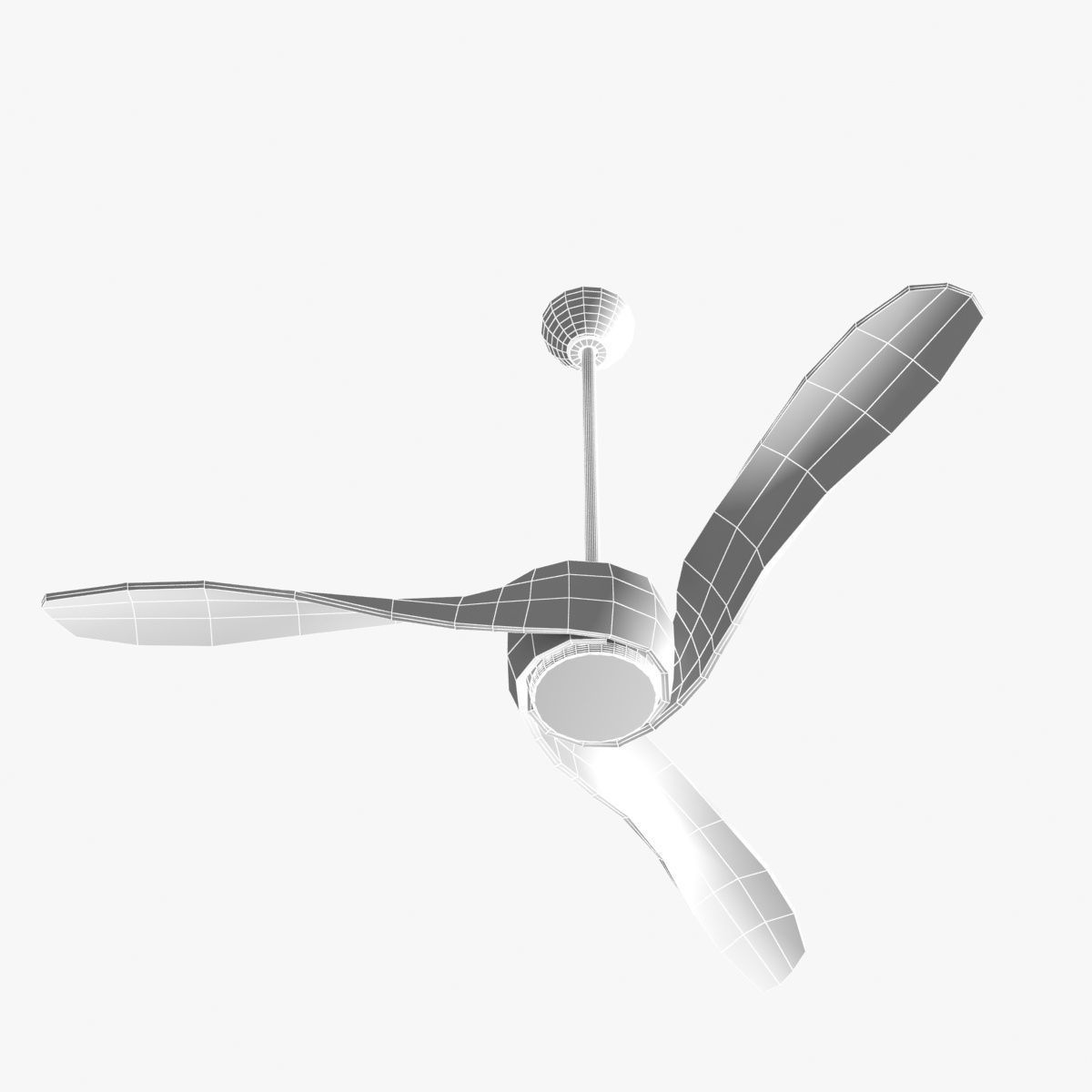 Minka aire 3 Vanes Ceiling Fan  3D model_8