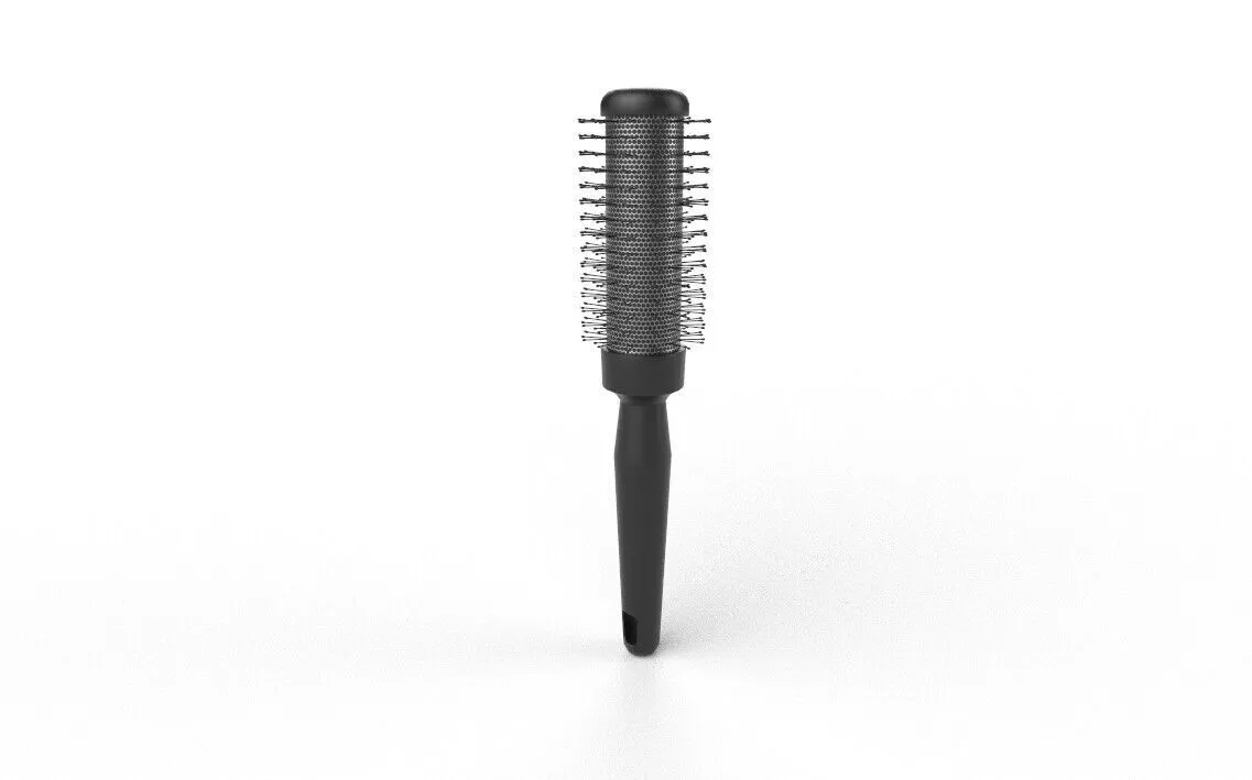 Round Brush M05 Low-poly 3D model
