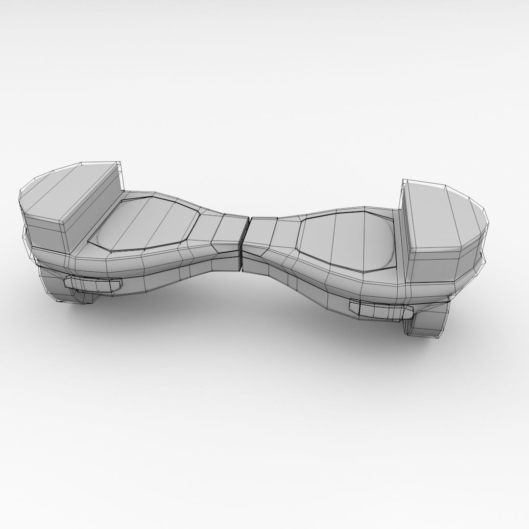 Hoverboard 3D model_4