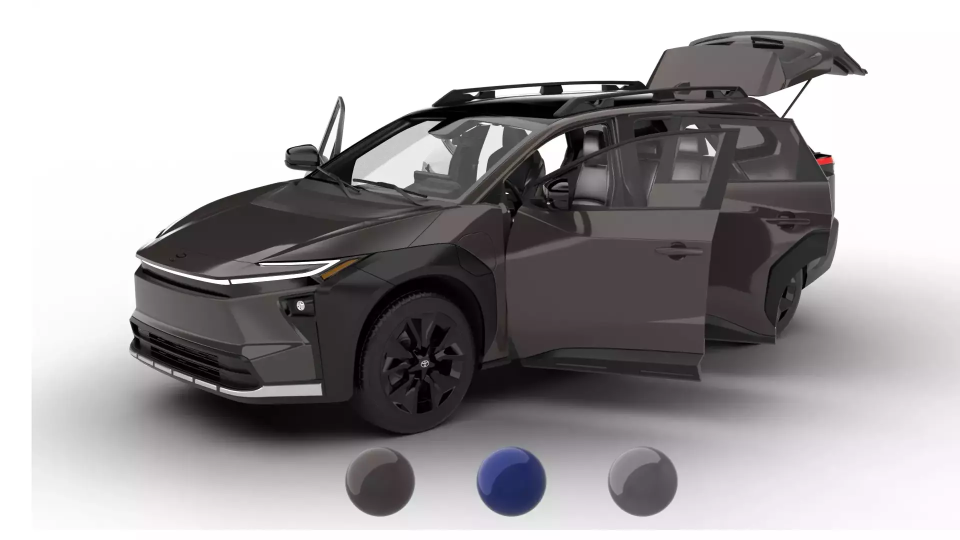 Toyota bZ Woodland 2026 HQ 3d model 3D model