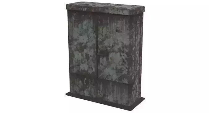 Electrical Enclosure 1 Rusty Lowpoly