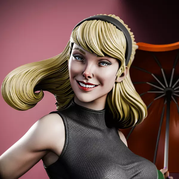 Gwen Stacy 3D print model