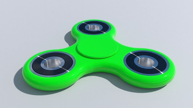 Fidget Finger Spinner 3D model