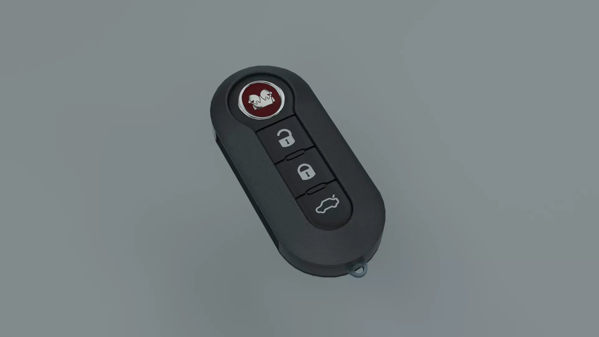 Car Key Low-poly 3D model