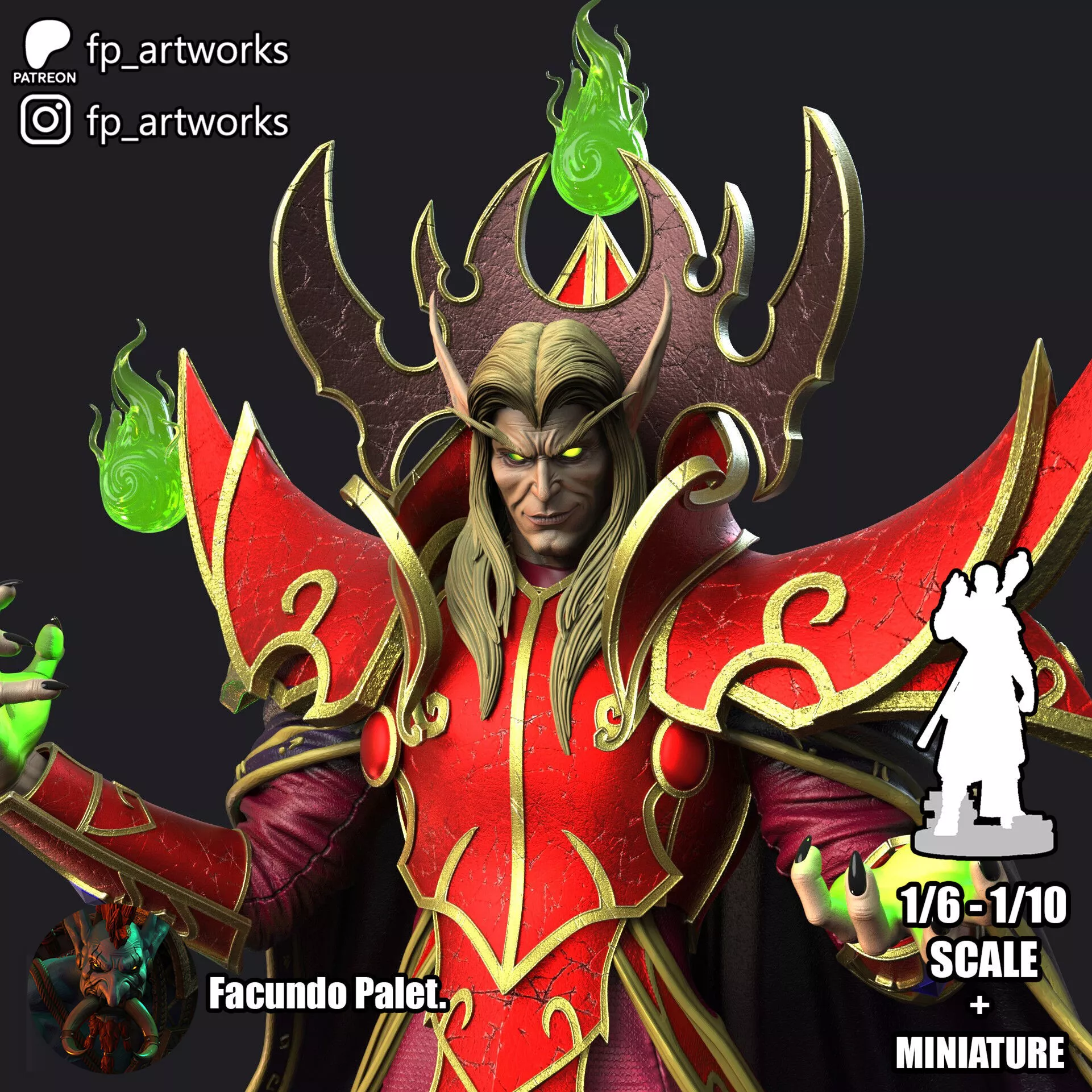 KAELTHAS 3D MODEL 3D print model