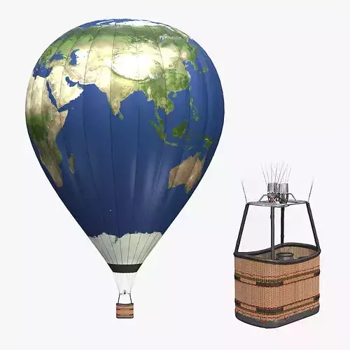 Hot Air Balloon - Solar System