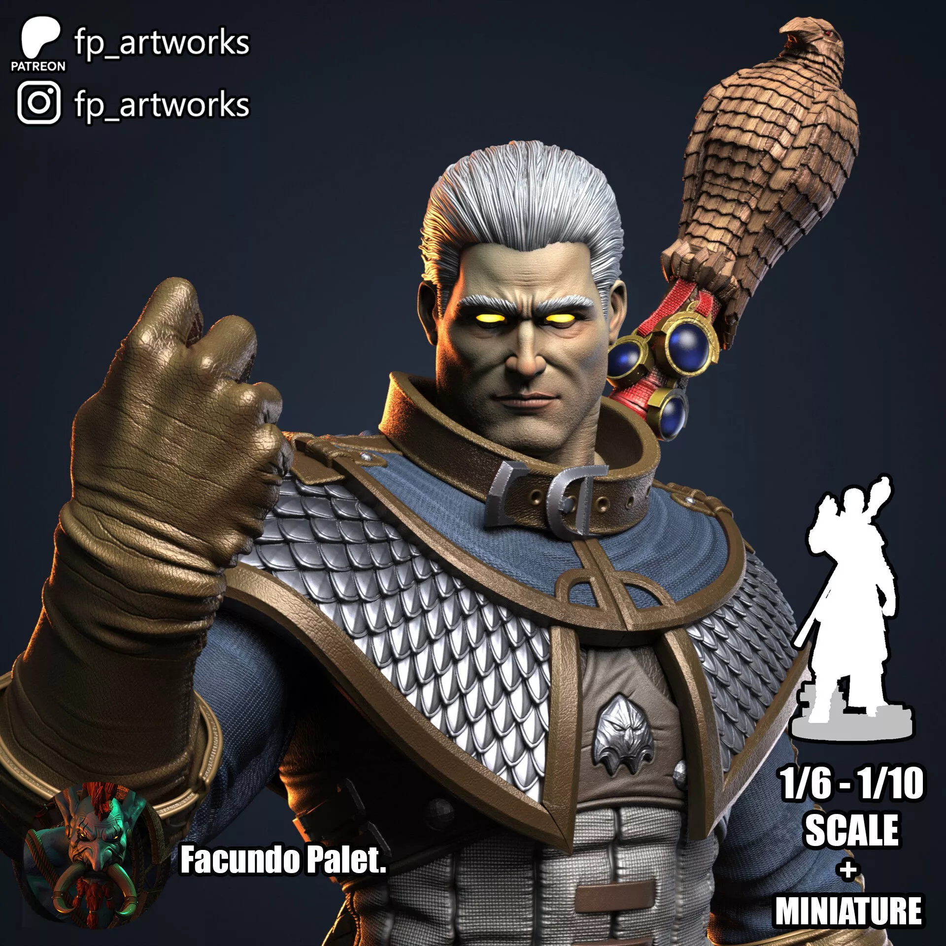 KHADGAR 3D MODEL 3D print model