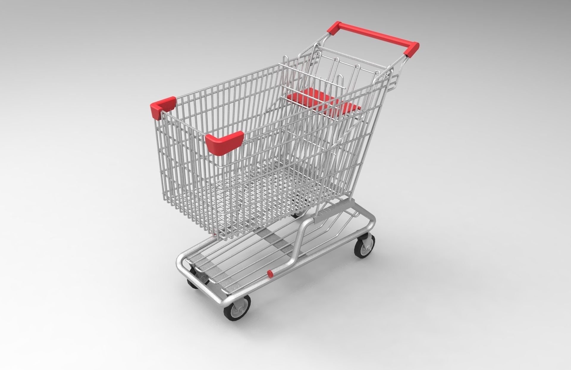 Shopping Cart 3D model_2