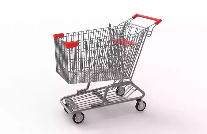 Shopping Cart 3D model