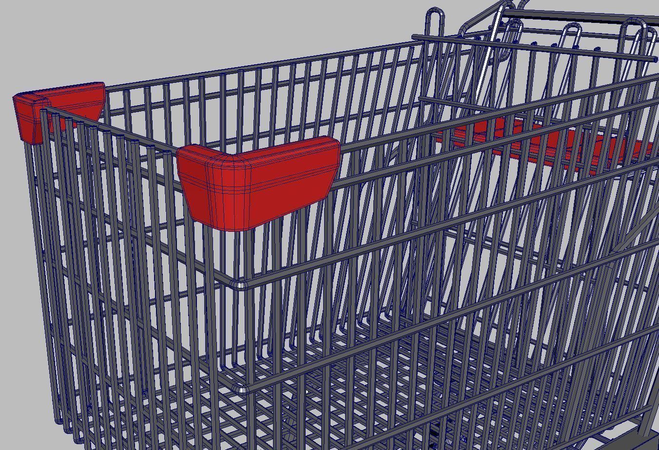 Shopping Cart 3D model_12