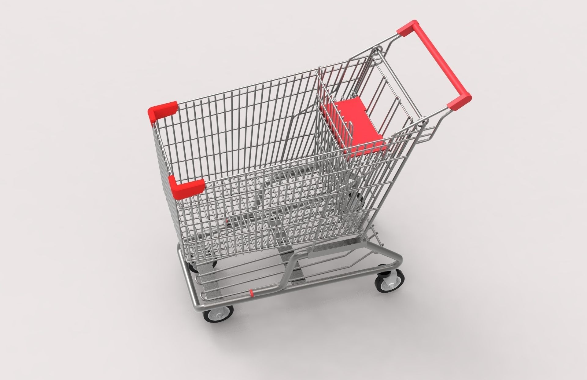 Shopping Cart 3D model_5