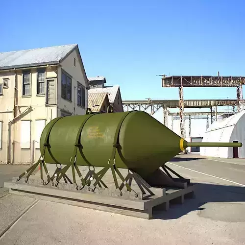 Daisy Cutter Bomb BLU-82B 3D model