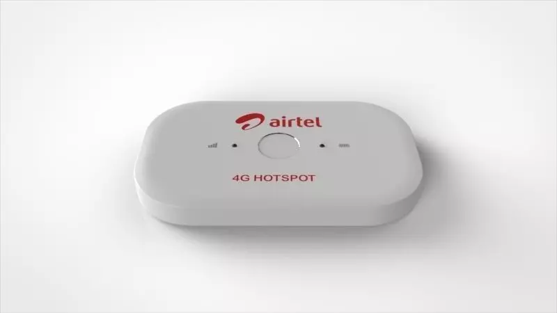 Airtel 4G WiFi Router Free 3D model_0