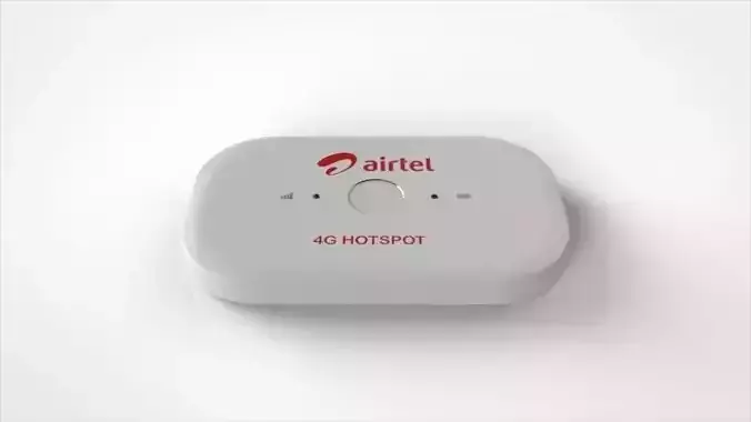 Airtel 4G WiFi Router Free 3D model