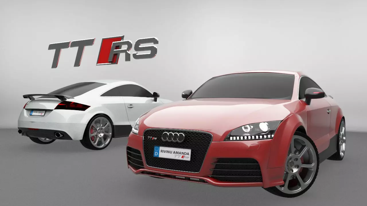 Audi TT RS 2010 3D model