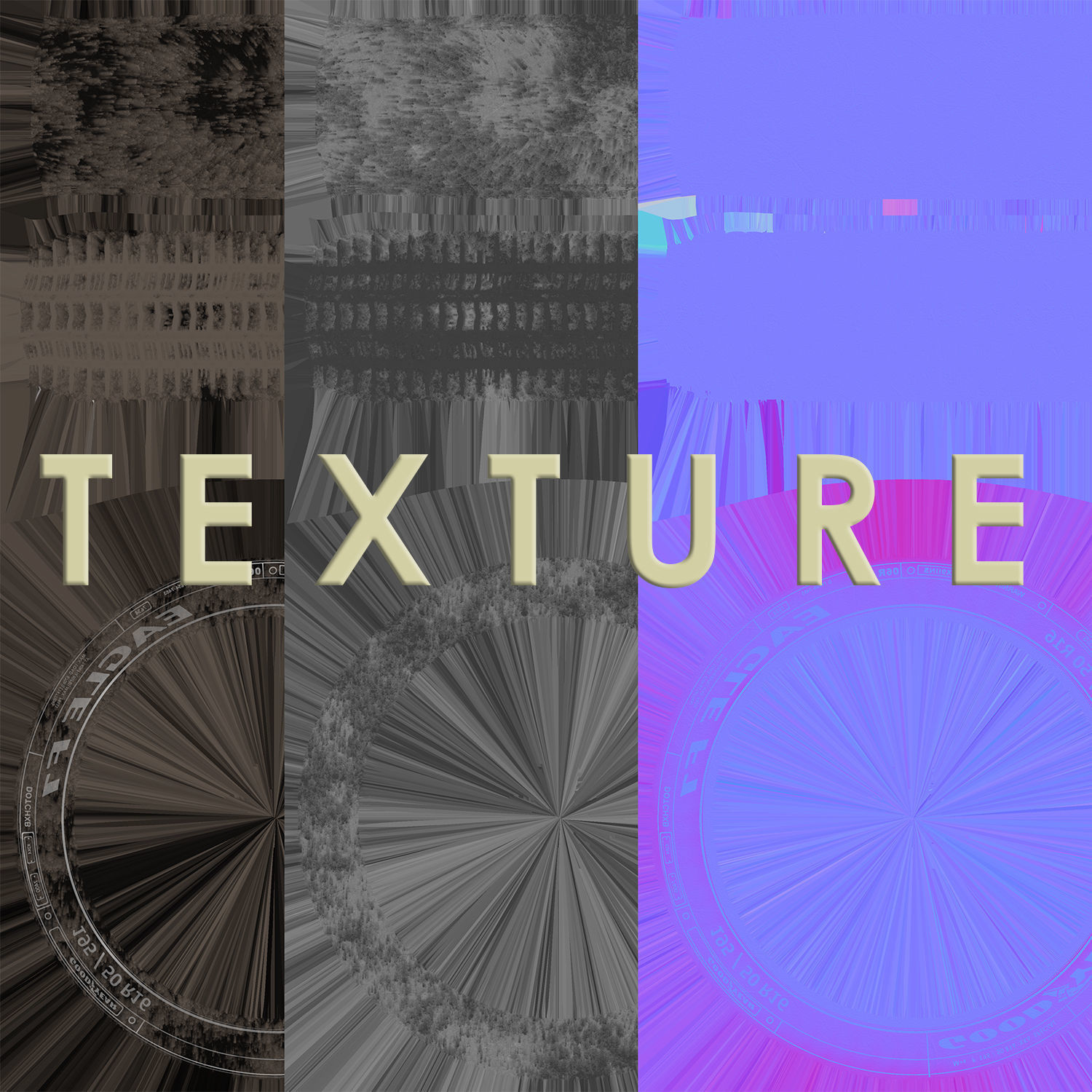 Car tire dirt 04 3D model_14