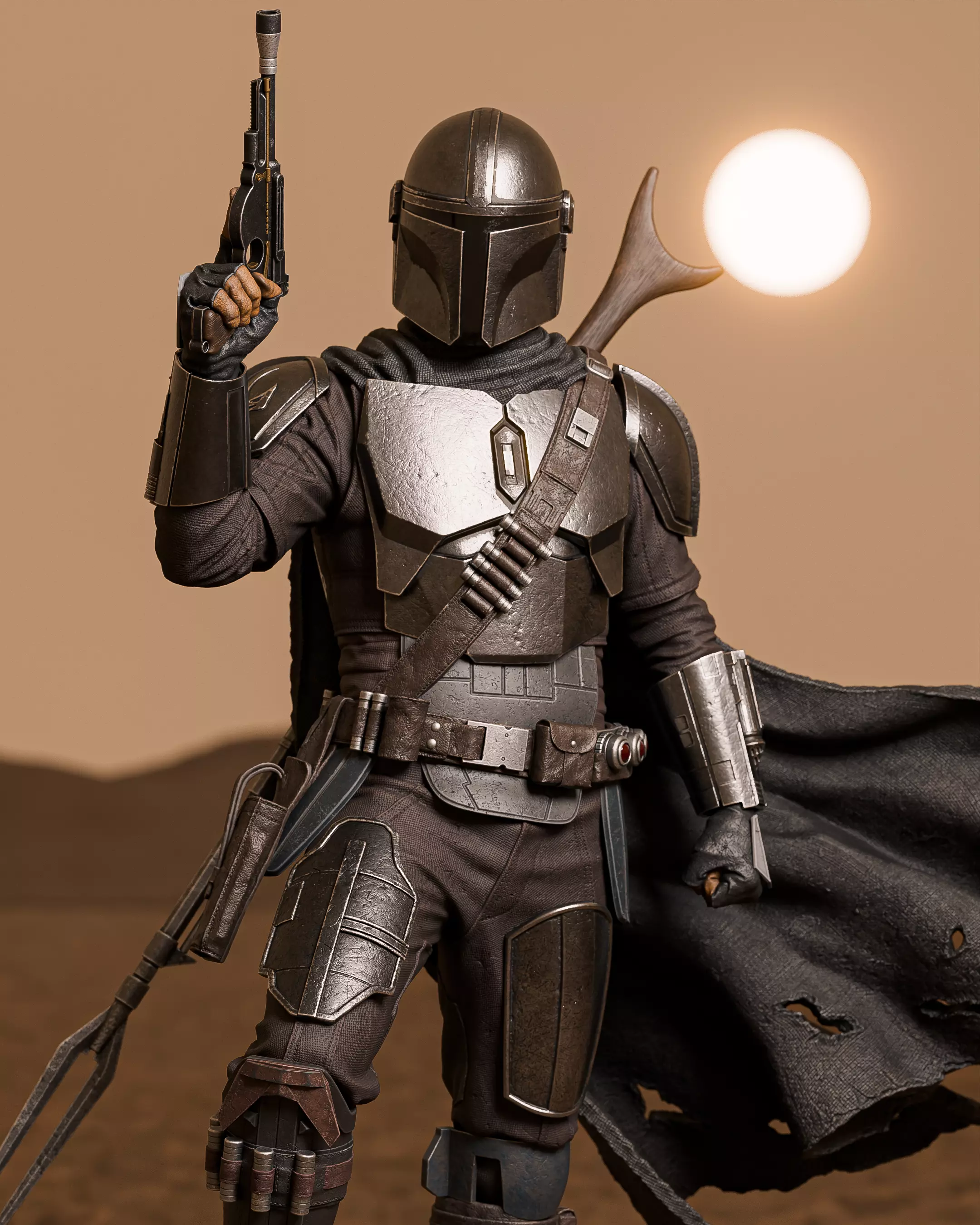 The Mandalorian 3D Print 3D print model