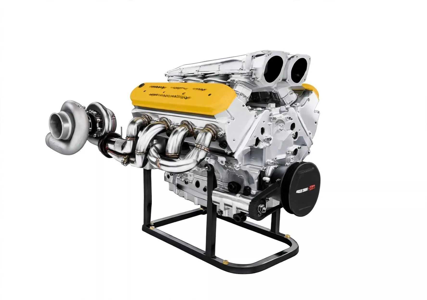 Motor V8 Hennessey Venom F5 1600CV 3D model