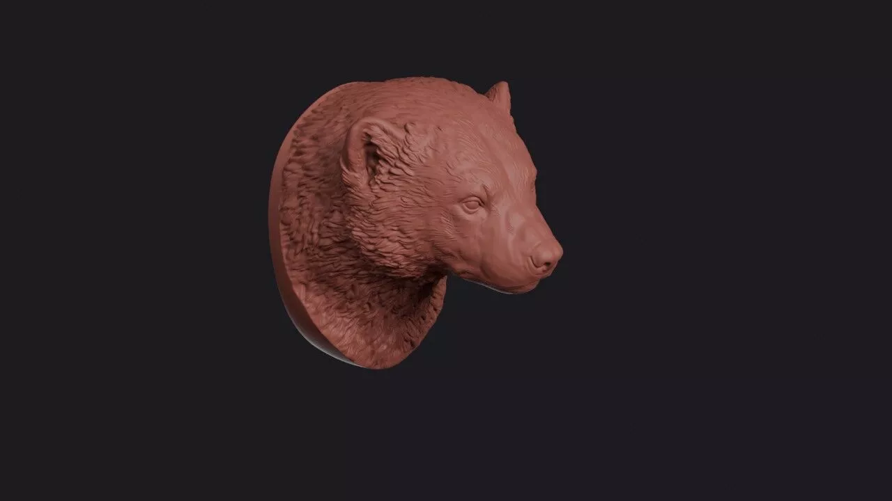 Wolverine Head 3D print model