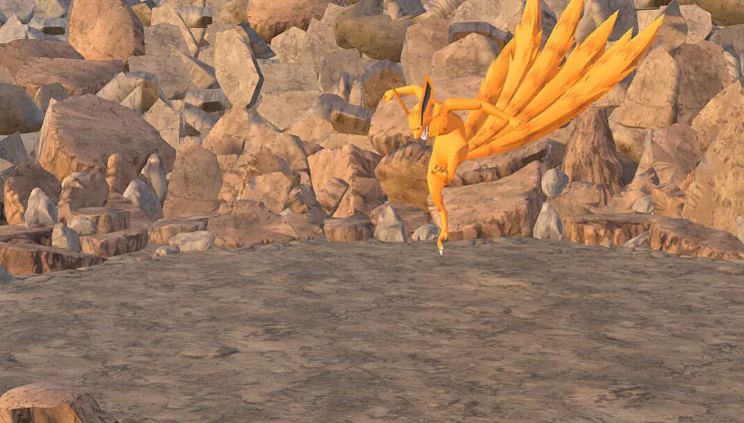 Kurama Tailbeast Aerial Exhibition fbx 3D model