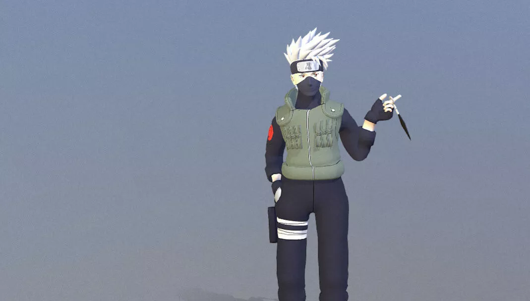HATAKE KAKASHI IDLE fbx 3D model