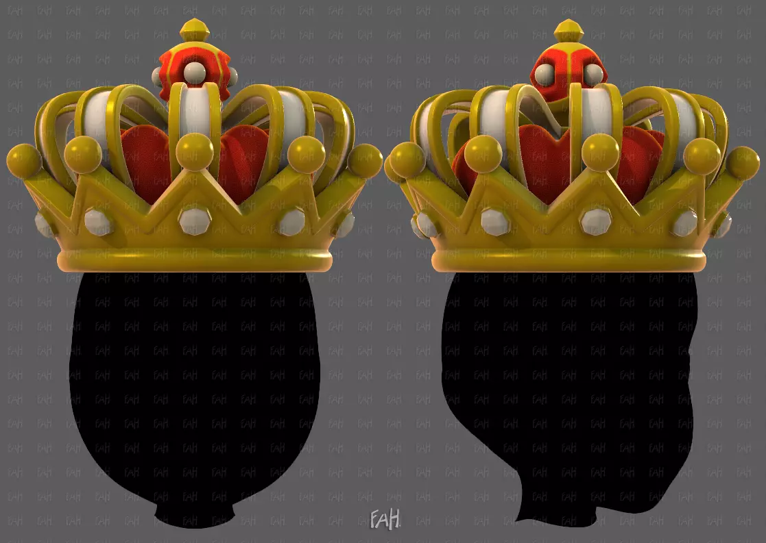 Cap V98 Low-poly 3D model