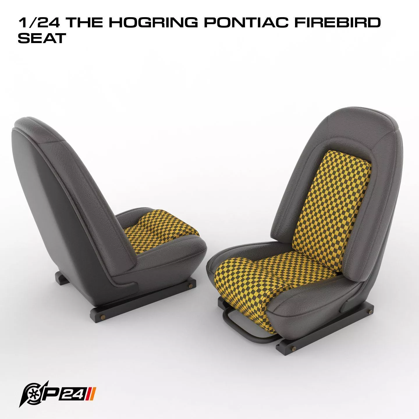 1-24th The Hogring Pontiac Firebird seat 3D print model