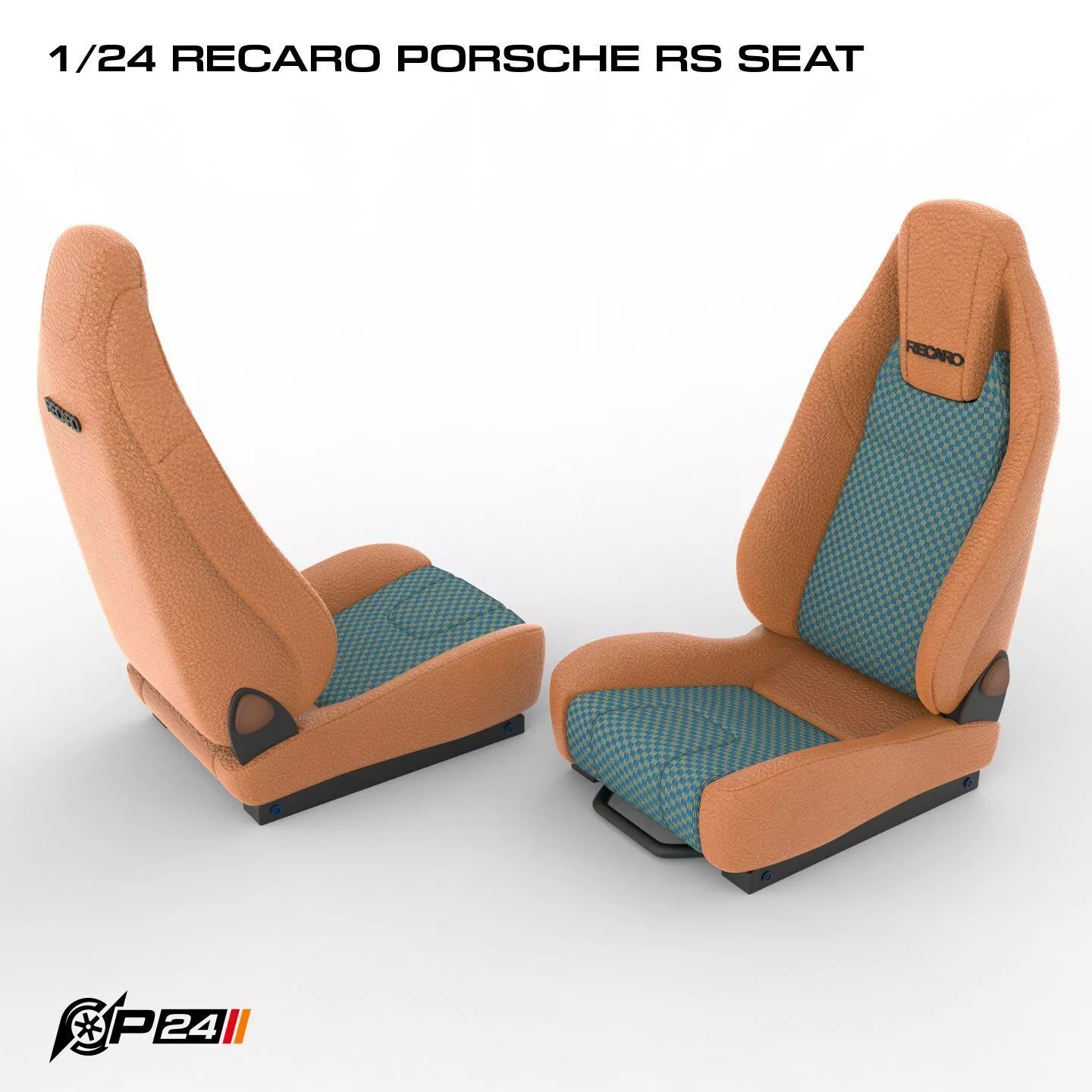 1-24th Recaro Porsche RS Seat 3D print model