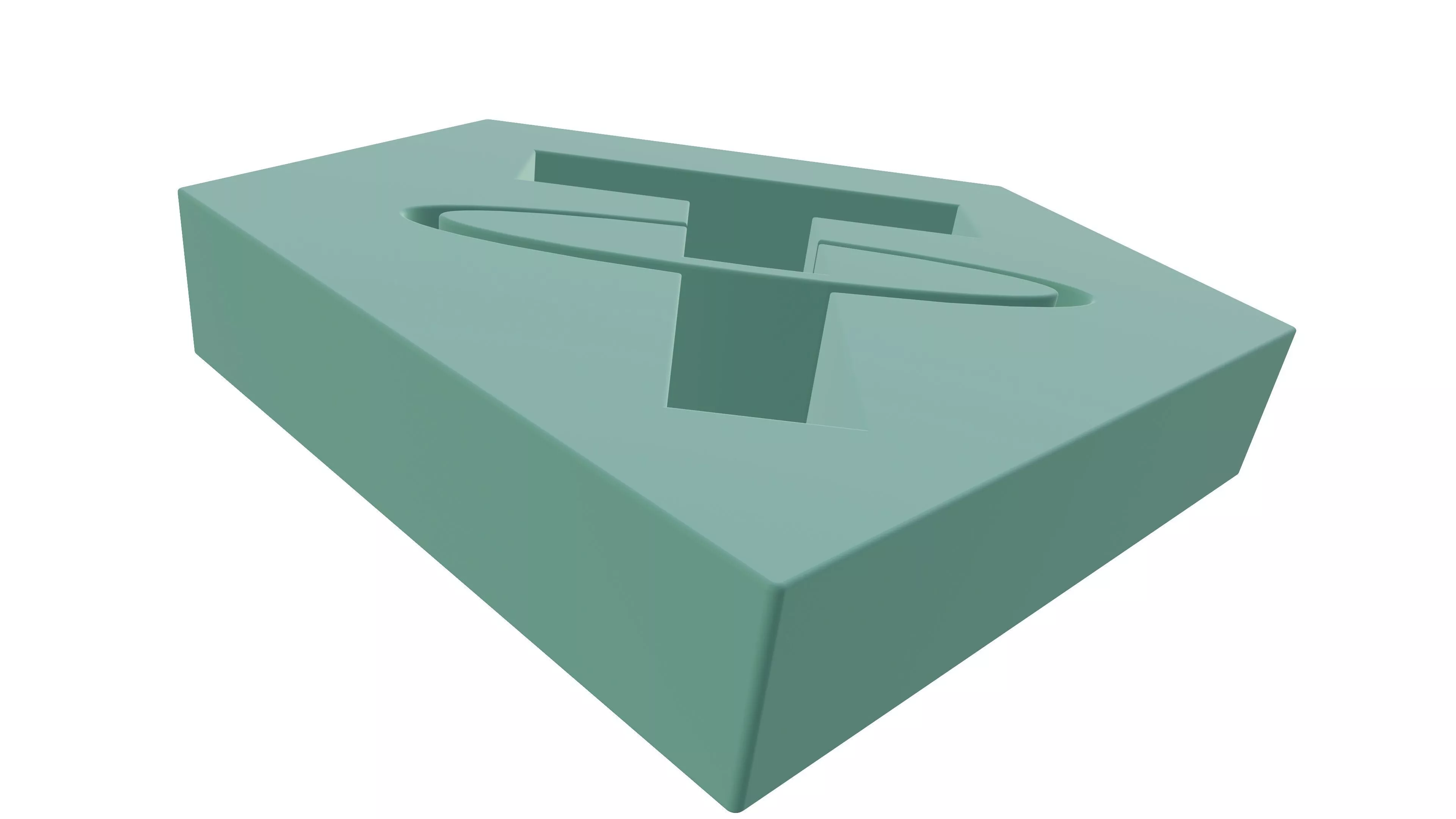 Cryptocurrency Tether Digital Currency logo ui usdt model 21 3D print model