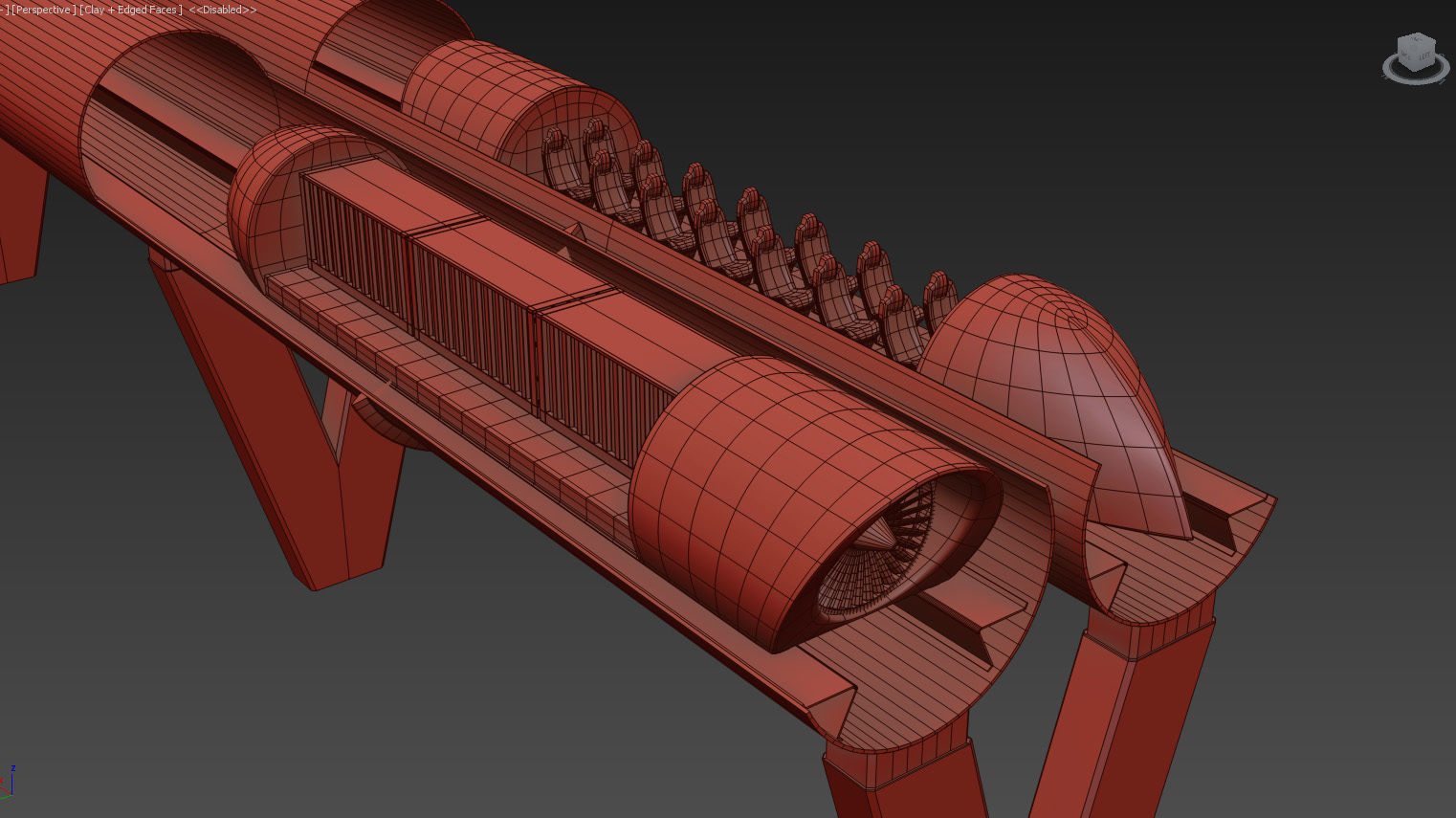 Hyperloop one XP-1 3D model_11