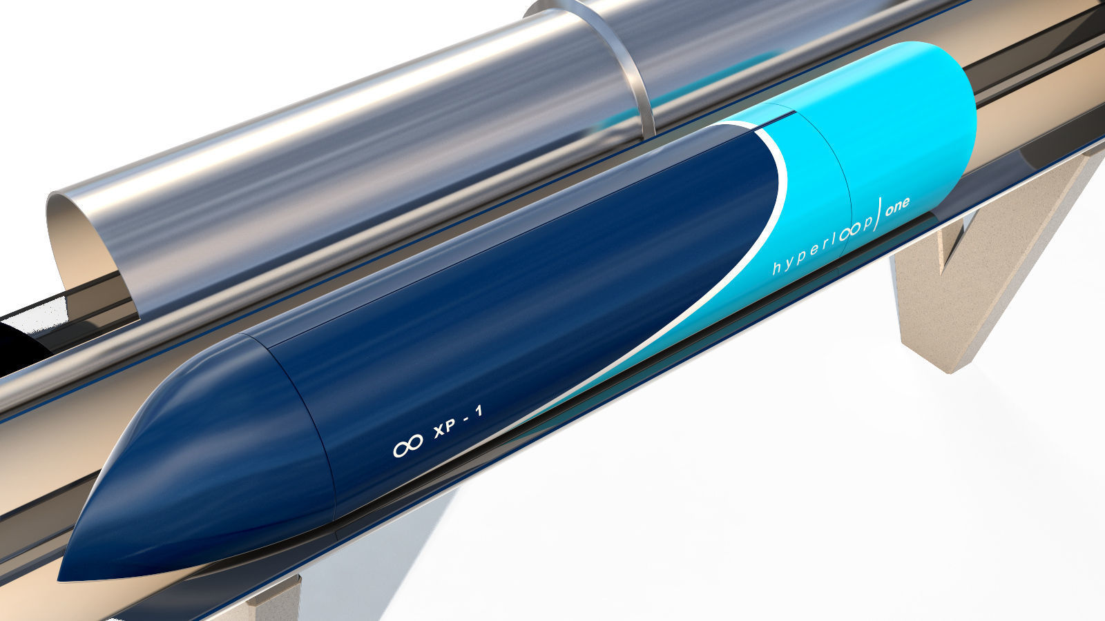 Hyperloop one XP-1 3D model_5