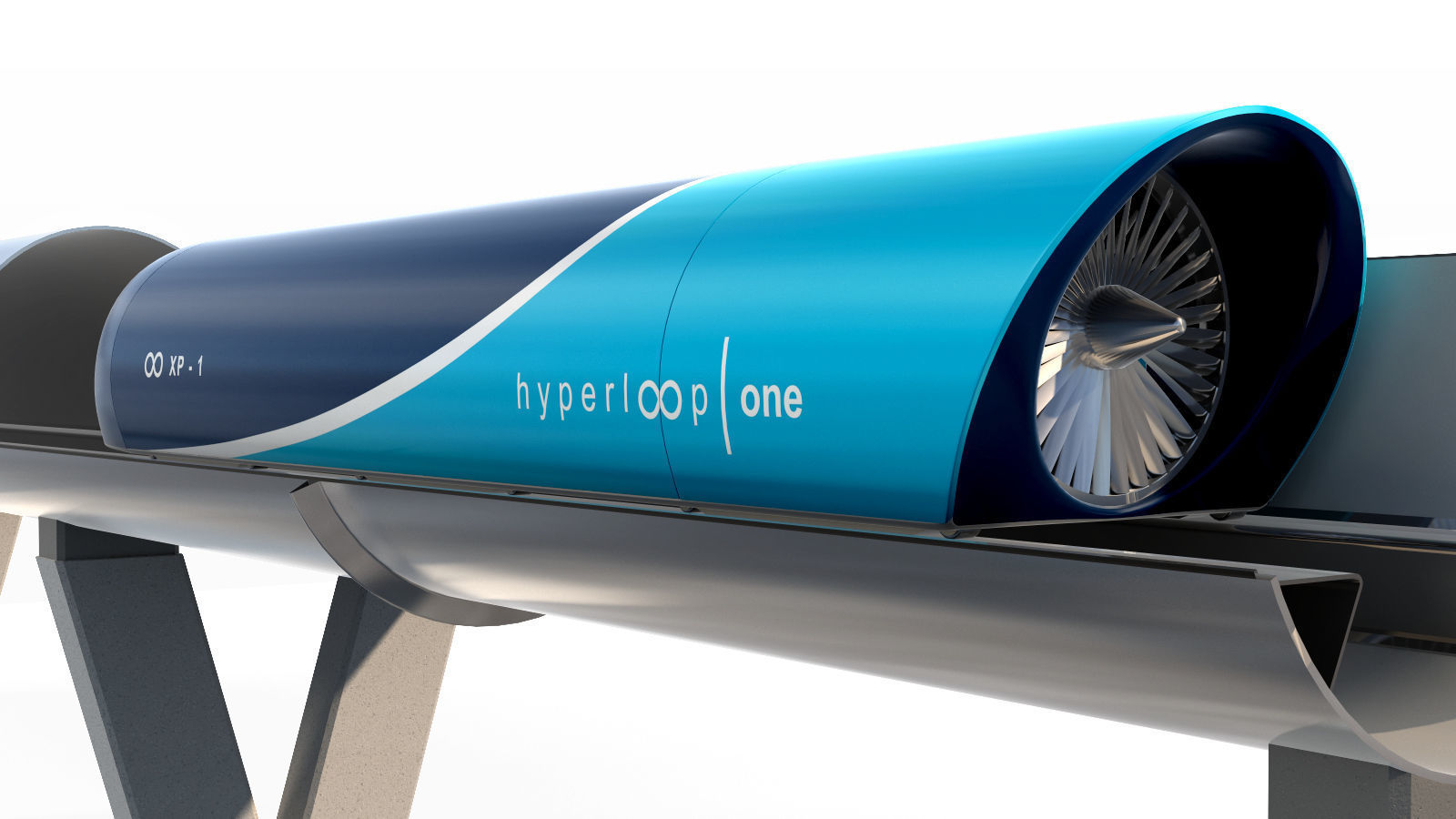 Hyperloop one XP-1 3D model_3