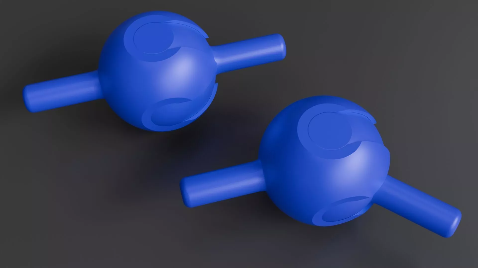 Double Ball Joint 3D print model