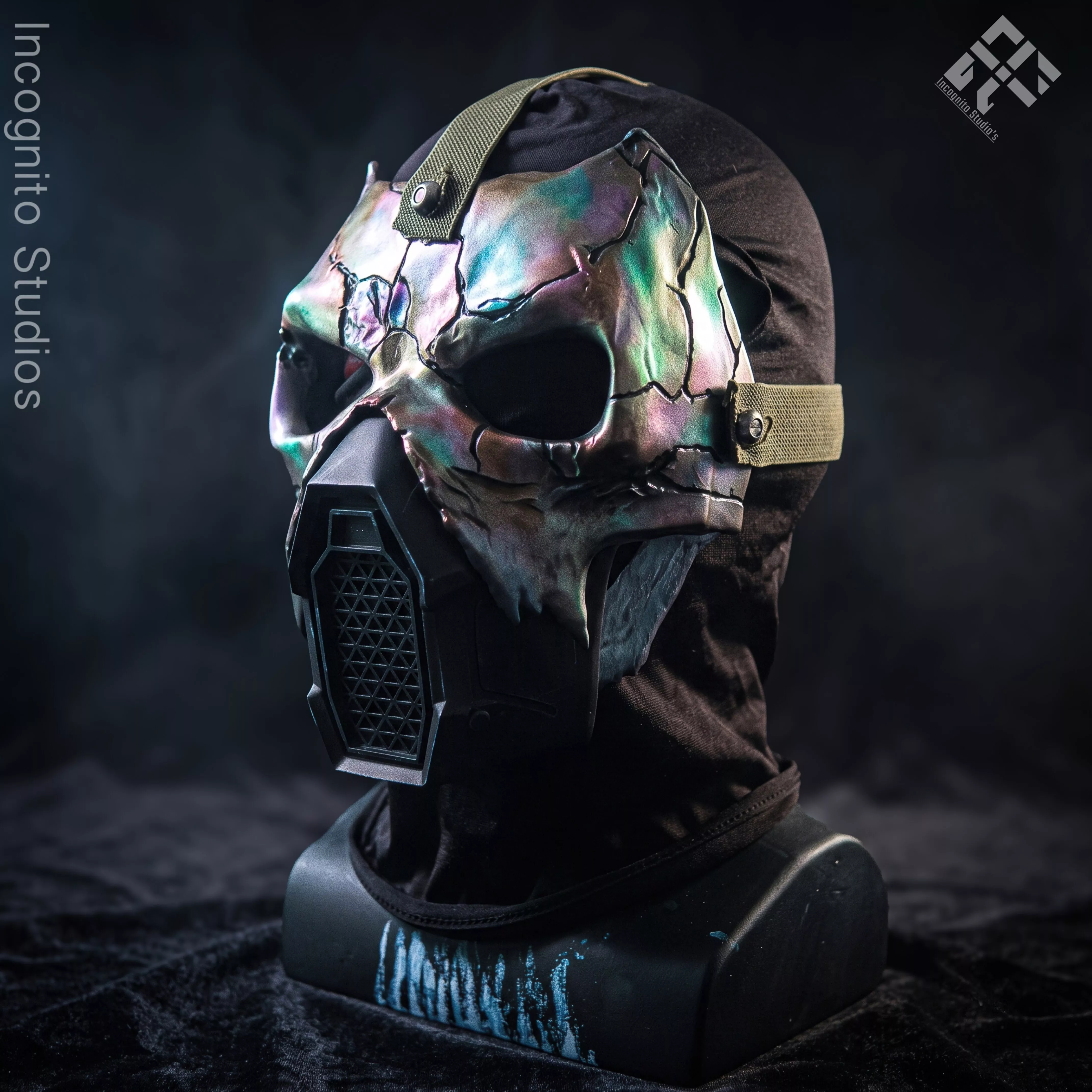 Ghost Inspired Tactical Mask Military Cosplay Prop 3D print model