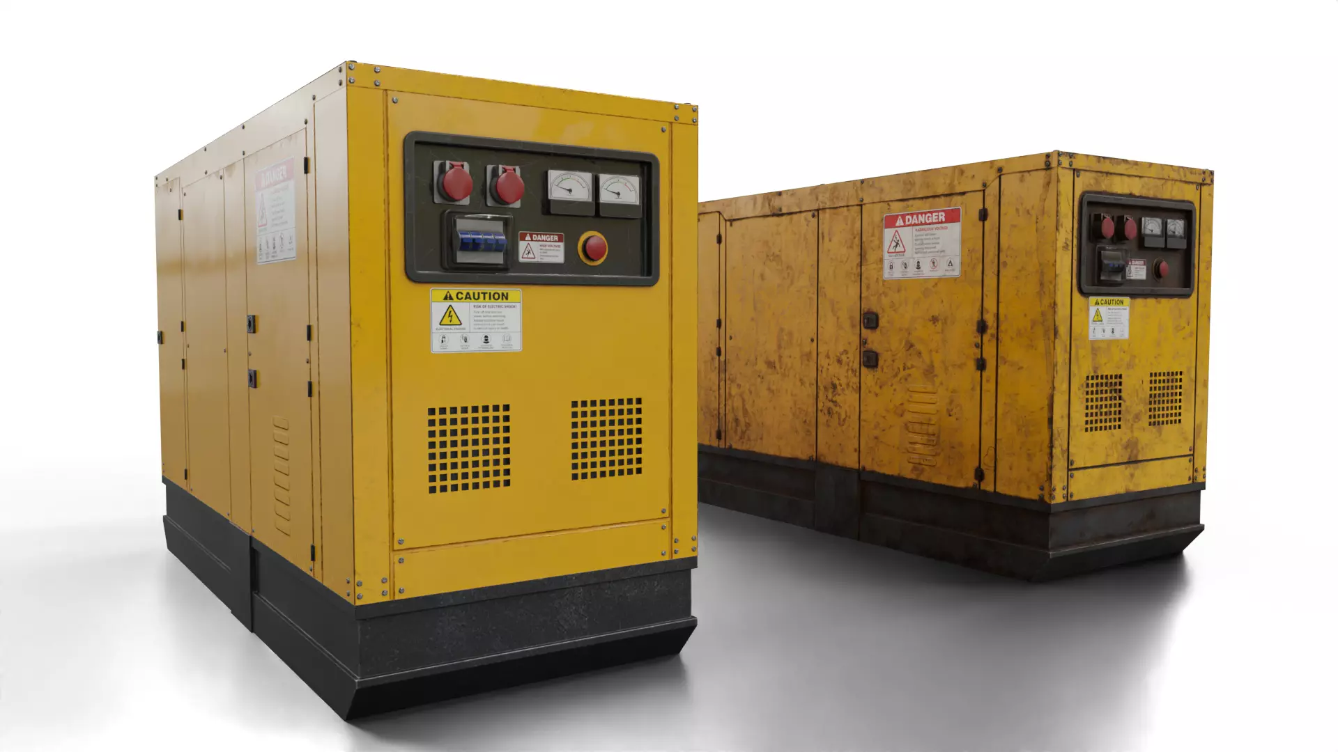 Diesel Generator 3D model