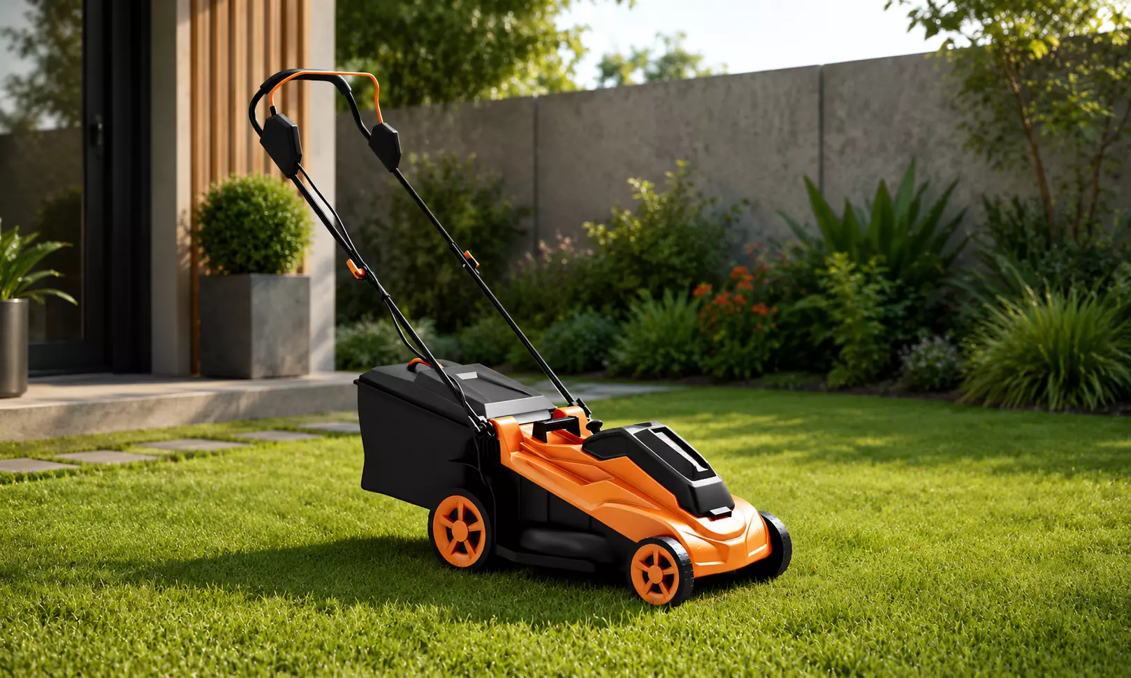 Cordless Lawn Mower 3D model