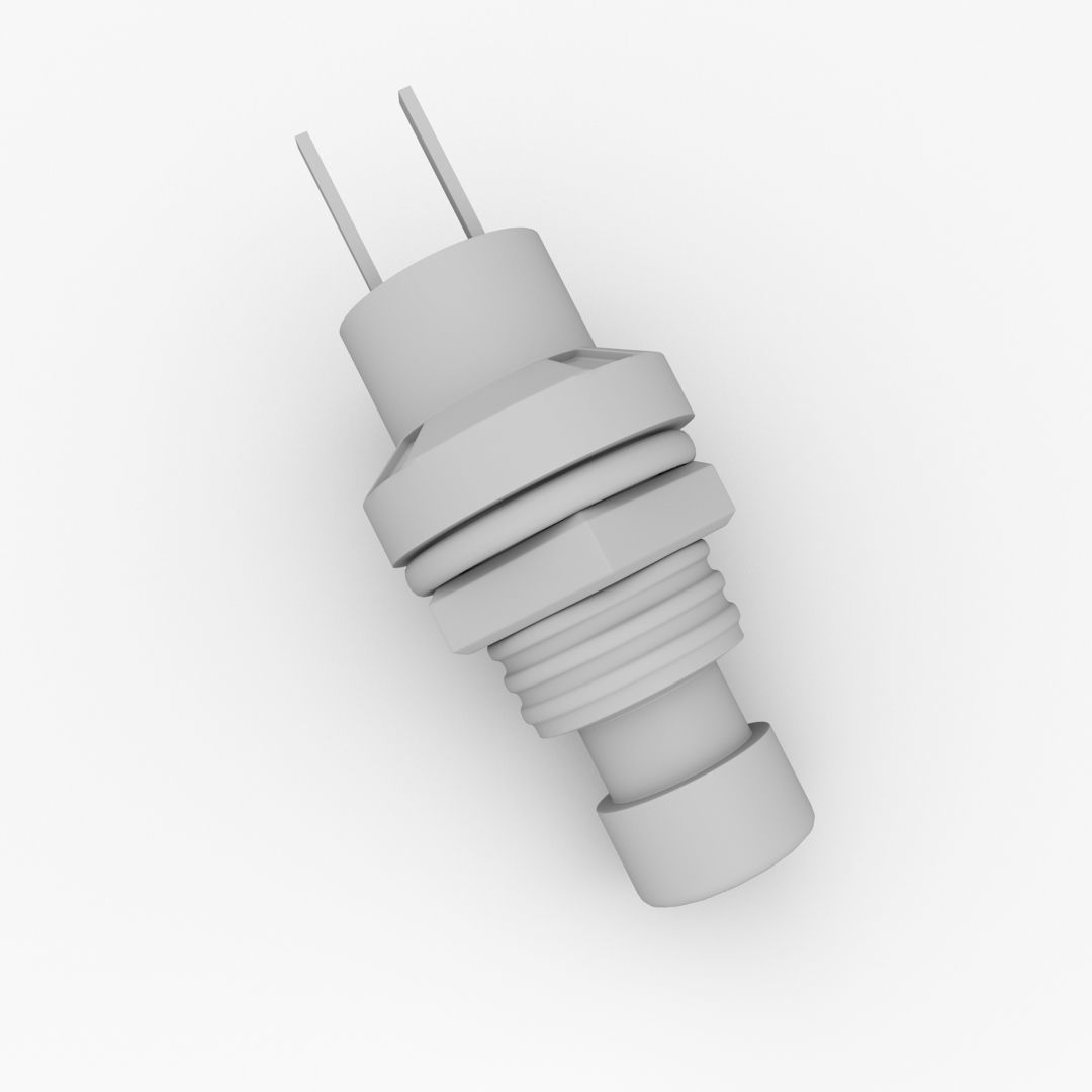 Push Button 3D model_3